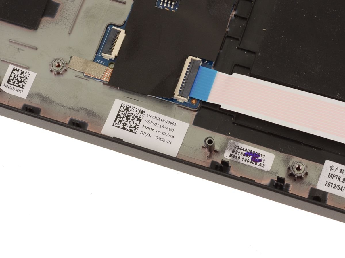 For Dell Latitude 5501 Palmrest Touchpad Assembly with Smart Card Reader - Single Point - A18BM1 - MJK4N - Image 2