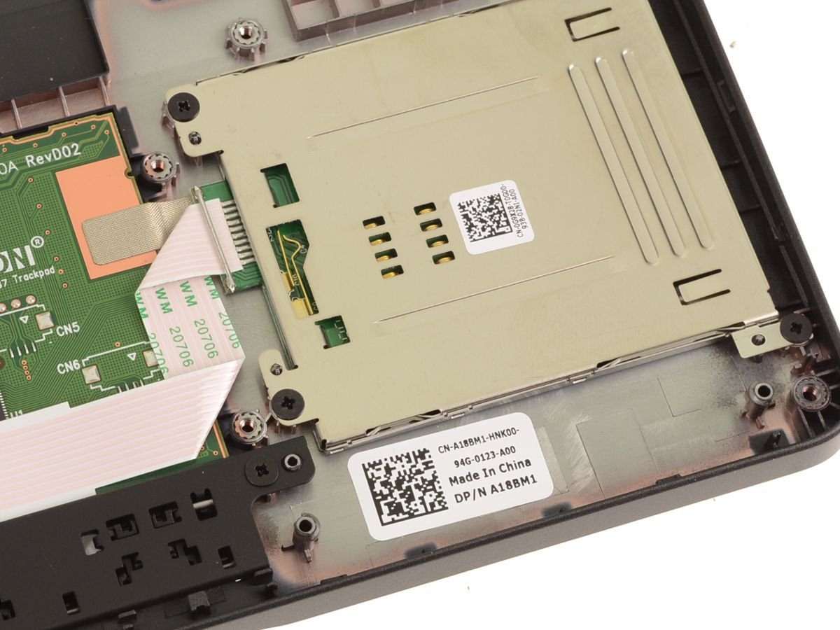 For Dell Latitude 5501 Palmrest Touchpad Assembly with Smart Card Reader - Single Point - A18BM1 - MJK4N - Image 3