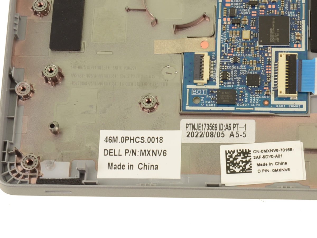For Dell Latitude 5530 / Precision 3570 Palmrest Touchpad Assembly with Smart Card - MXNV6 - Image 2