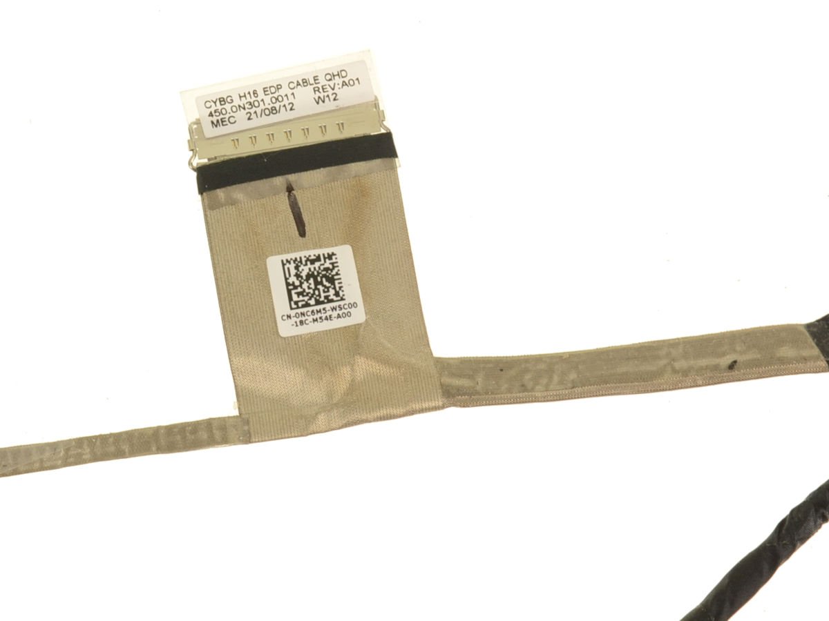 For Dell Inspiron 16 7610 16" LCD Ribbon Video Cable - NC6M5 - Image 2