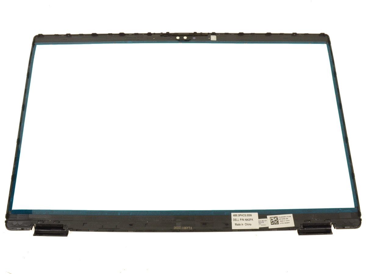 For Dell Latitude 5530 5531 / Precision 3570 3571 15.6" Front Trim LCD Bezel - IR / ALS Cam - NN3FK