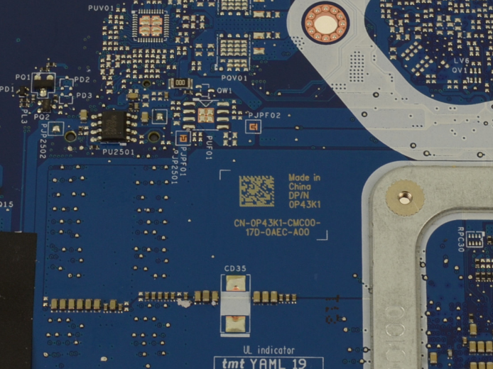 P43K1 0P43K1 AMD Athlon Silver 3050U Dual Core 2.3GHz For Dell Inspiron 3505 Motherboard - Image 3