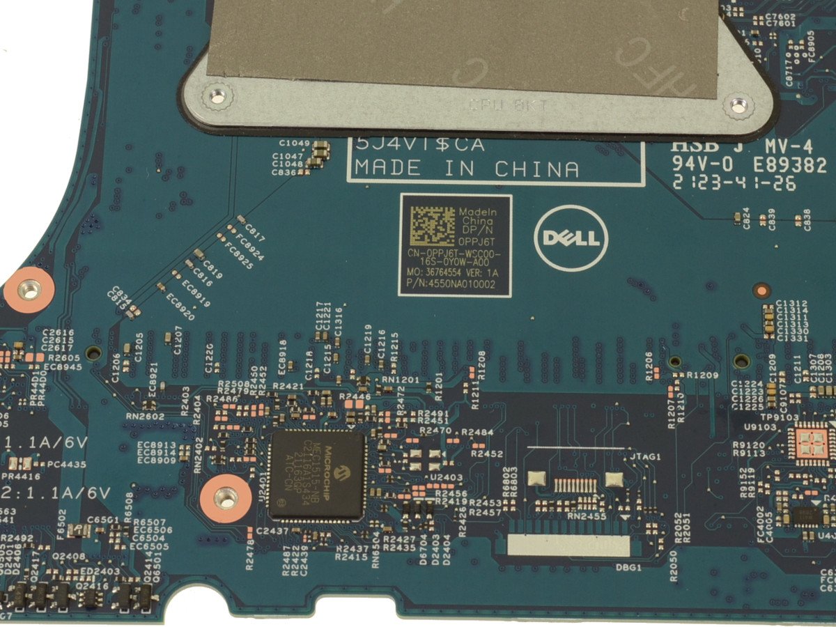 For Dell Inspiron 15 7510 / Inspiron 16 7610 / Vostro 15 7510 Motherboard System Board with Intel i5-11400H Hexa Core 2.7GHz - Integrated Intel Graphics - PPJ6T - Image 3