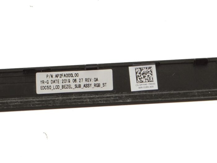 For Dell Latitude 5500 / Precision 3540 15.6" Front Trim LCD Bezel - Norm Cam - PYH4J - Image 2