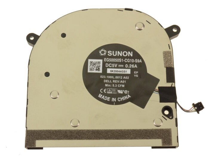 For Dell Precision 5750 / XPS 17 9700 CPU Processor Cooling Fan - UMA Integrated Graphics - VV91R - Image 3