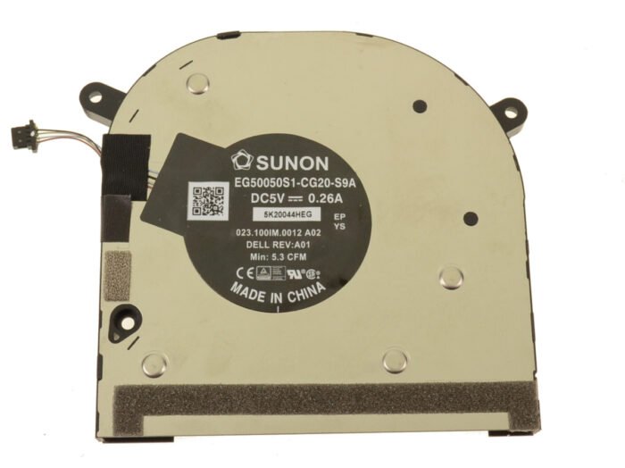 For Dell Precision 5750 / XPS 17 9700 Graphics Cooling Fan - UMA Integrated Graphics - XXV2K - Image 3