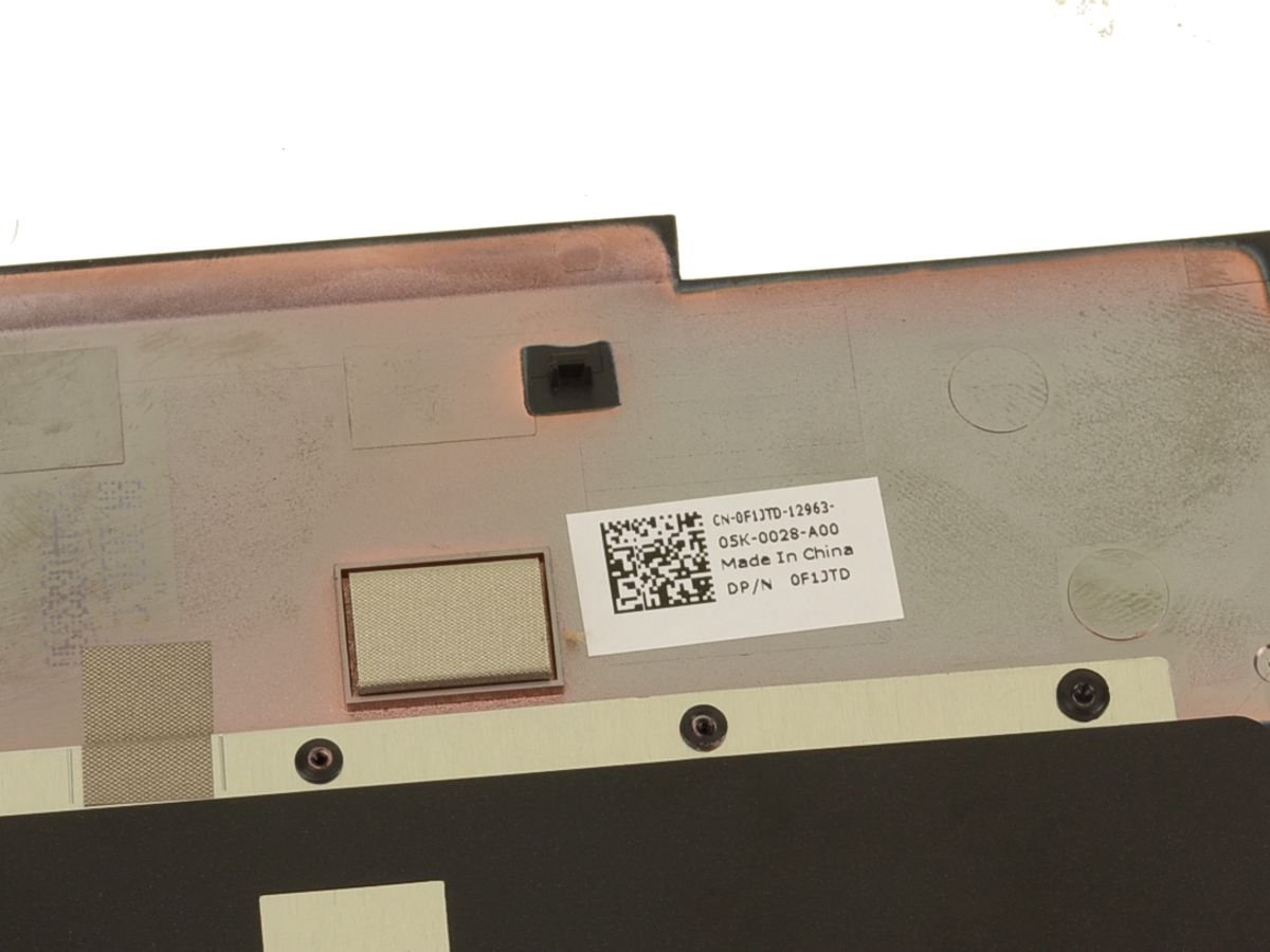For Dell Precision 7740 Touchpad Palmrest Assembly with FIPS Fingerprint Reader - F1JTD - R6F76 - Image 3