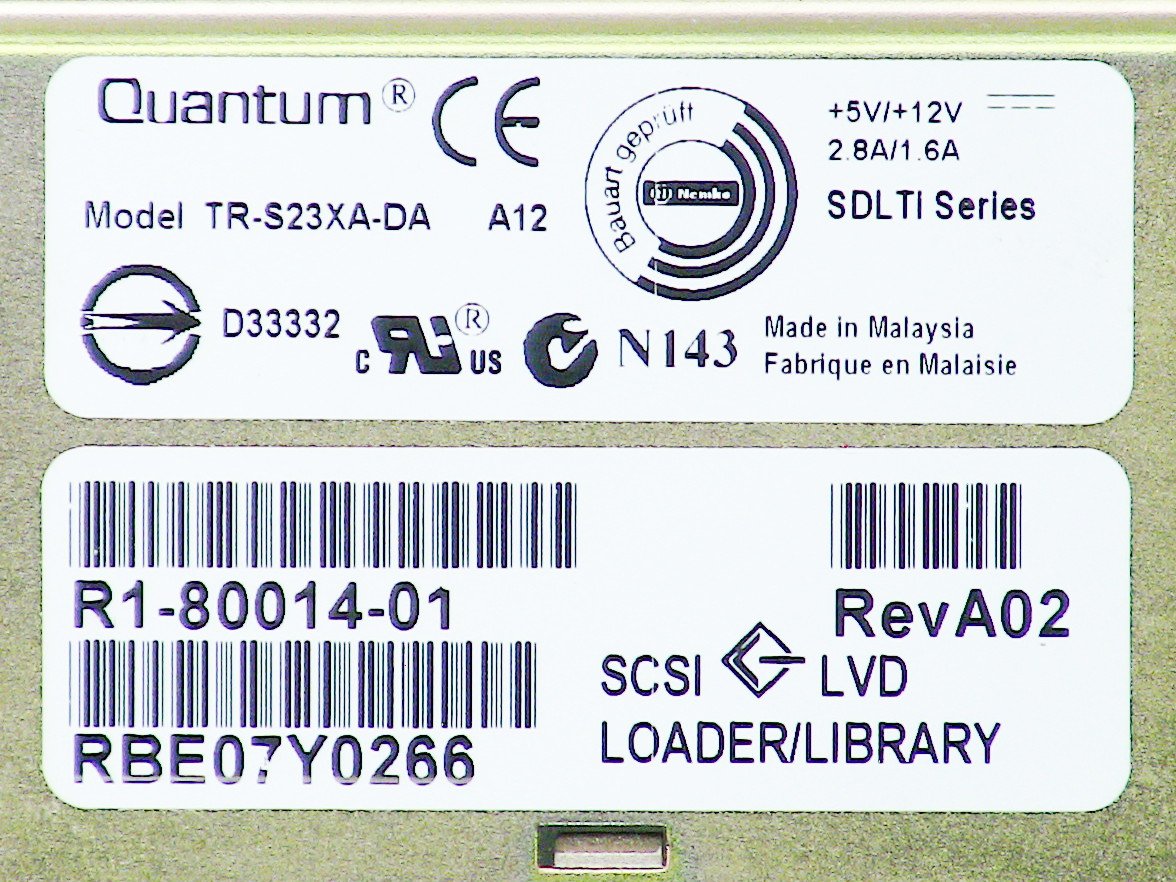 For Dell PowerVault 132T SCSI SDLT 160GB/320GB Loader w/ Tray Tape Drive Module - T9608 - Image 6