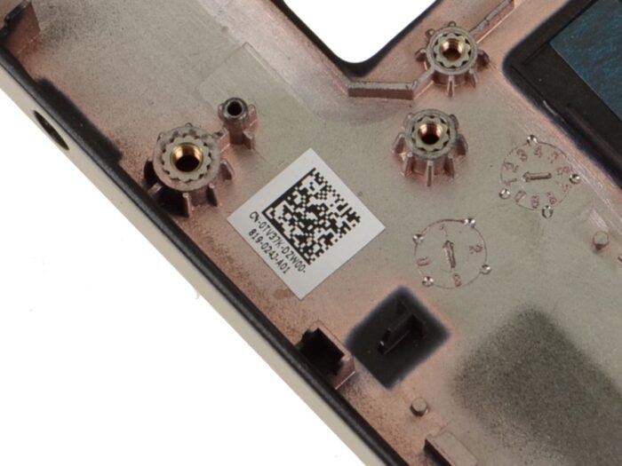 For Dell Latitude 7290 / 7390 Palmrest Touchpad Assembly - No SC - 91X91 - TV37K - Image 3