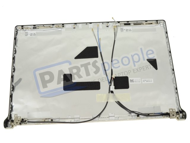 Shine - For Dell Studio 1555 1557 1558 15.6" LCD Back Cover Lid Top with Hinges U155N - Image 2
