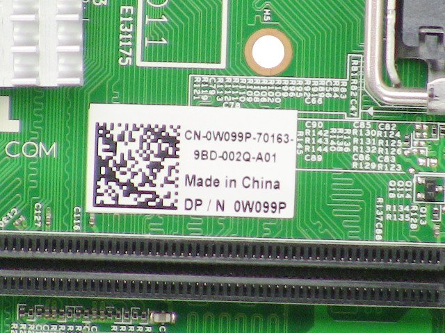 For Dell Inspiron One 19 All-In-One Motherboard (System Mainboard) - W099P - Image 5