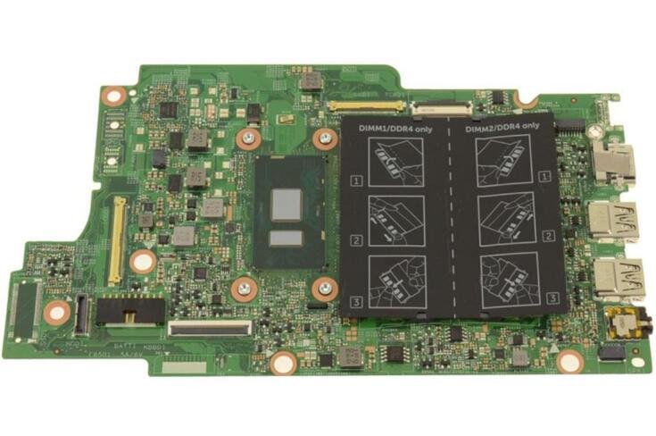 DP/N W4VKP 0W4VKP i3-7100 CPU For Dell Inspiron 13 (5378) / 15 (5578) 2-in-1 Motherboard