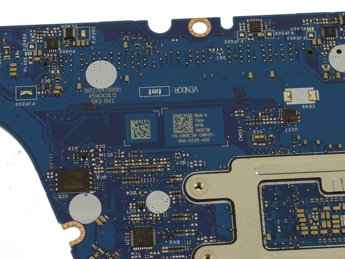 For Dell Latitude 7300 Laptop Motherboard System Board with 1.6GHz i5 Quad Core Processor - W8C3W - Image 2