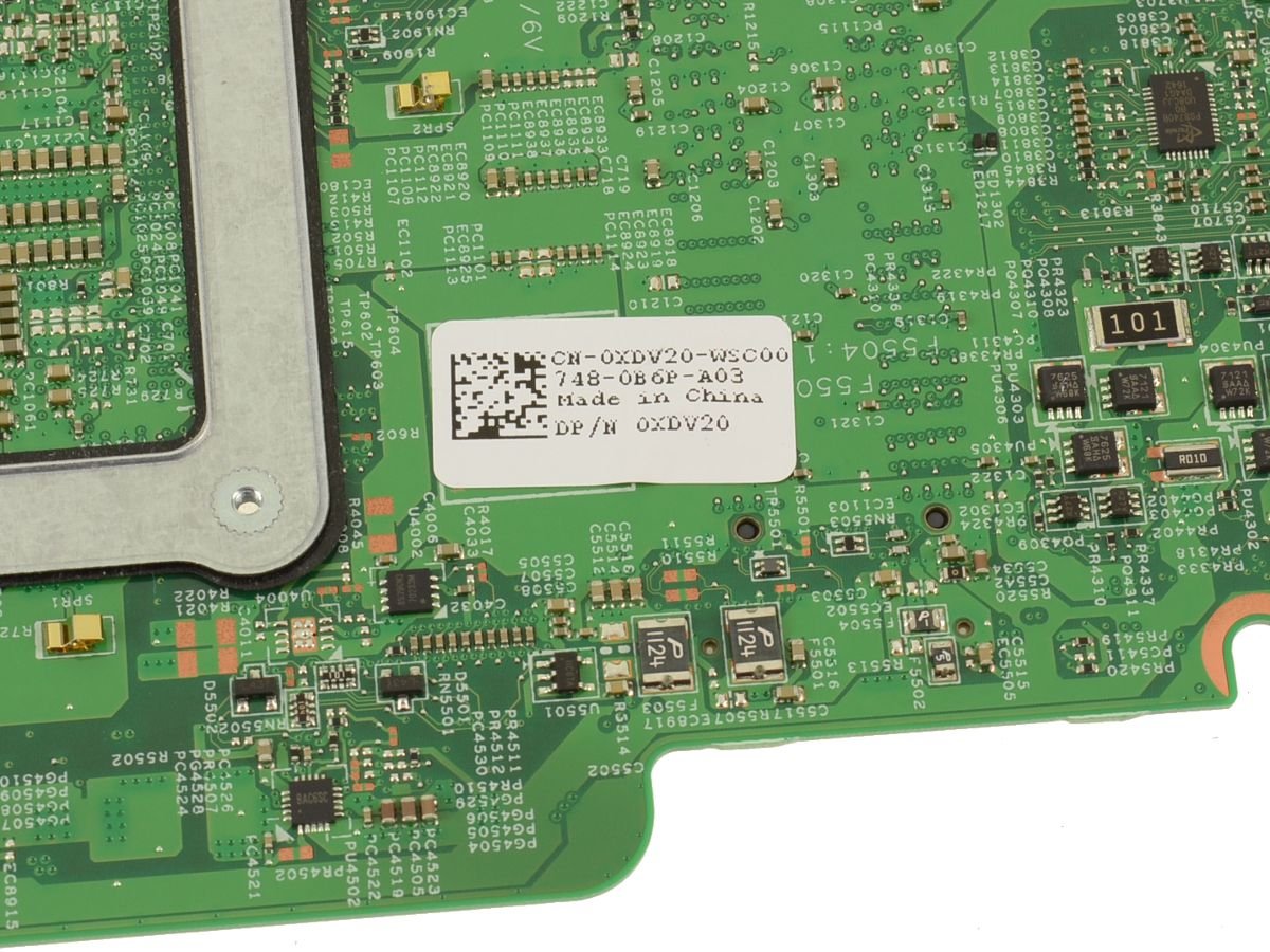 For Dell Inspiron 13 (7378) / 15 (7579) 2-in-1 Motherboard System Board with Intel Core i3 2.4GHz CPU - XDV20 - Image 2