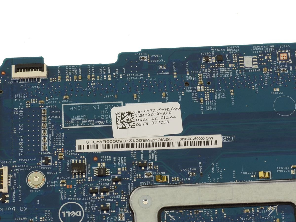 For Dell Latitude 3480 / 3580 Motherboard System Board Intel i5 2.3GHz CPU with Discrete Radeon Graphics - Y7XT9 - Image 2