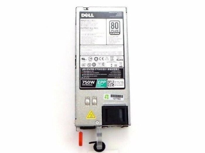 Original Y9VFC 0Y9VFC 750W For Dell PowerEdge R630 / R730 / 730Xd T430 / 630 Power Supply PSU E750E-S1 - Image 2