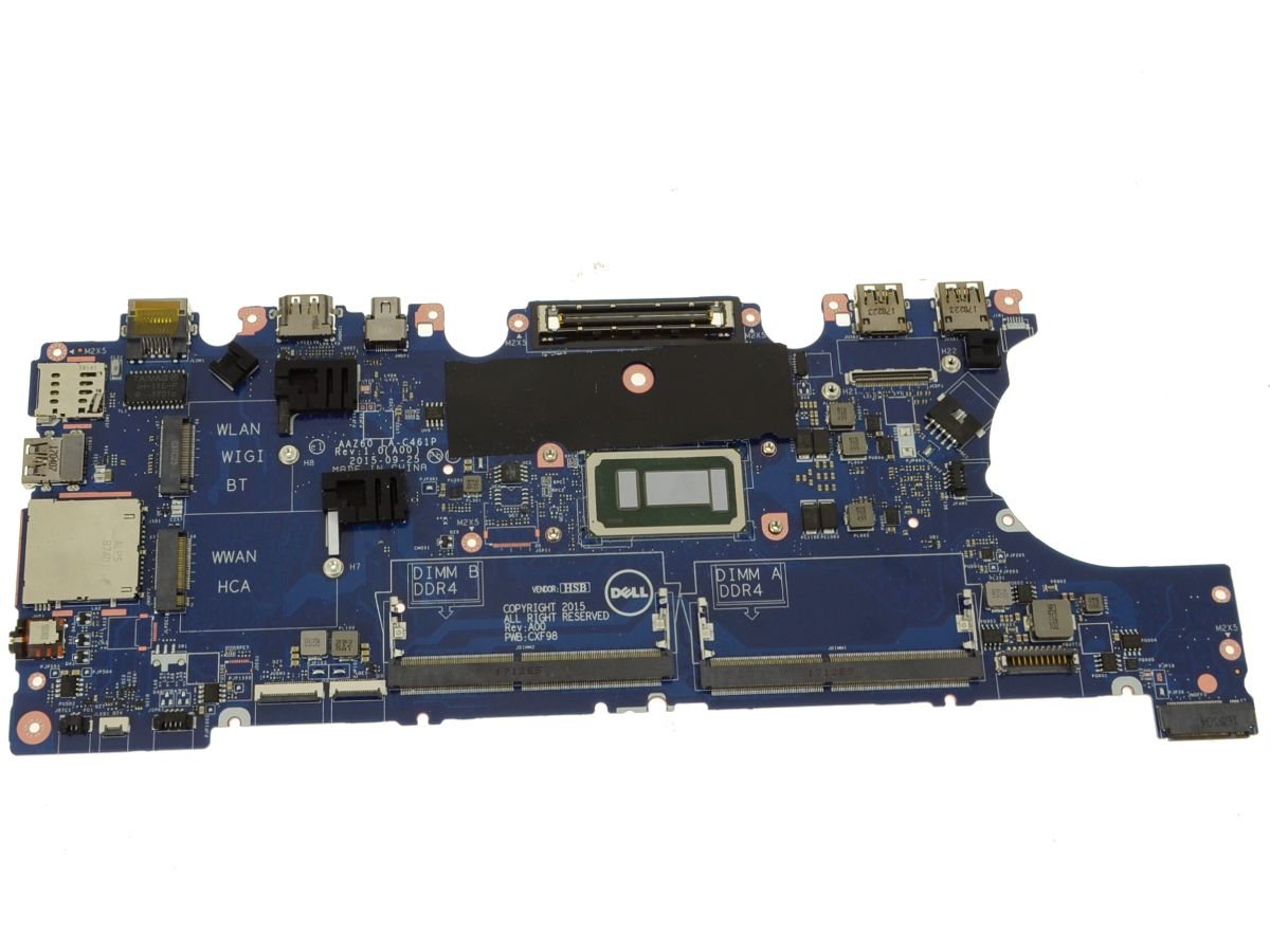 For Dell Latitude E7470 Motherboard System Board with i7 2.2GHz - Intel Graphics - YDW8F