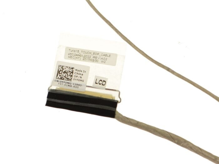 For Dell Inspiron 15 (3565 / 3567) 15.6" Touchscreen Ribbon LCD Video Cable - OTP 40 Pin - TS - YF0MG - Image 2