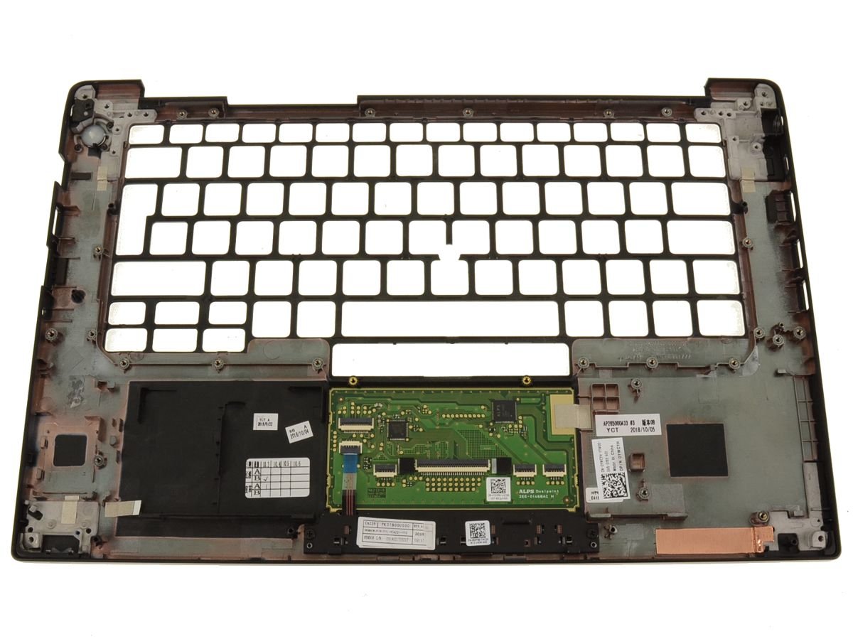 For Dell Latitude 7490 EMEA Touchpad Palmrest Assembly - EMEA Dual Point - YWCYH