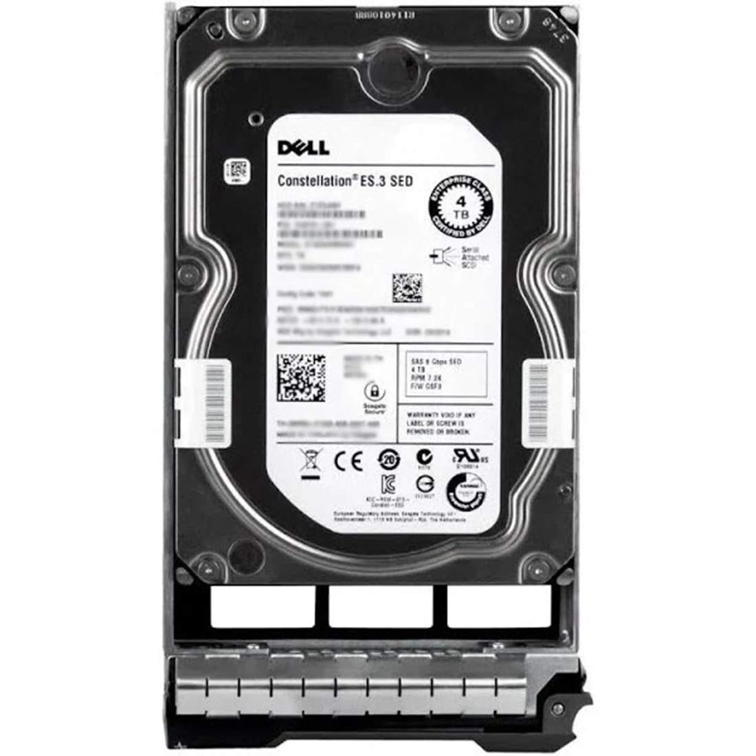For Dell 342-5879 SED 4TB 7.2K SAS 6Gbps 3.5inch Hot Swap Hard Drive