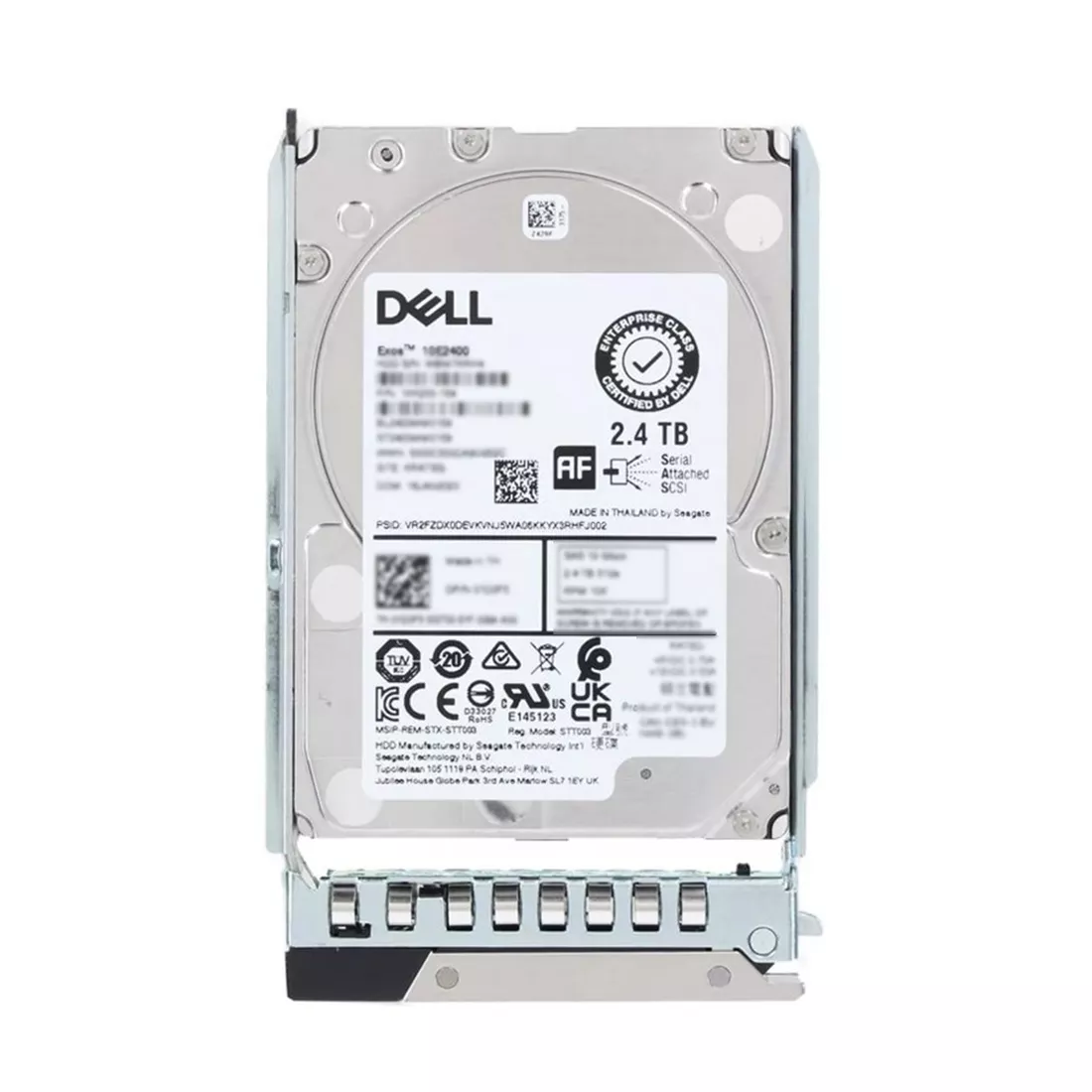 For Dell 10N35 2.4TB 10K 2.5" 12Gbps 512e 256MB 14G Hot-Plug HDD