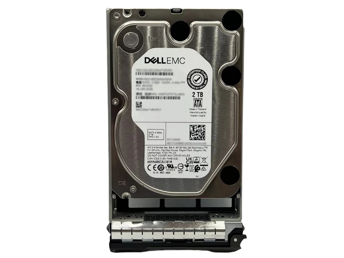 For Dell X7C91 2TB 7.2K 3.5" SATA 6Gbps 512n Internal Hard Drive
