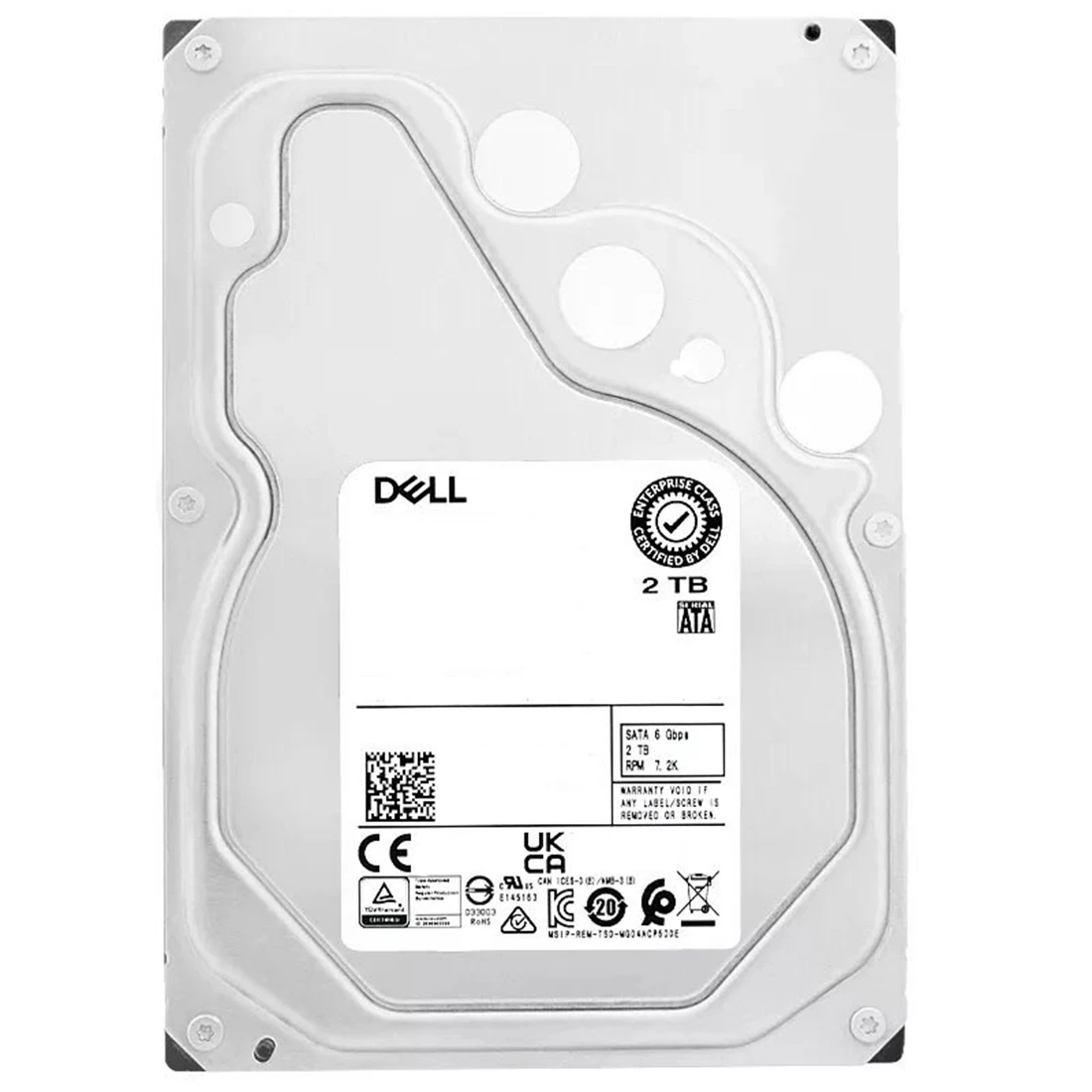 For Dell AA653696 2TB 7.2K 3.5" SATA 6Gbps 512n Internal Hard Drive