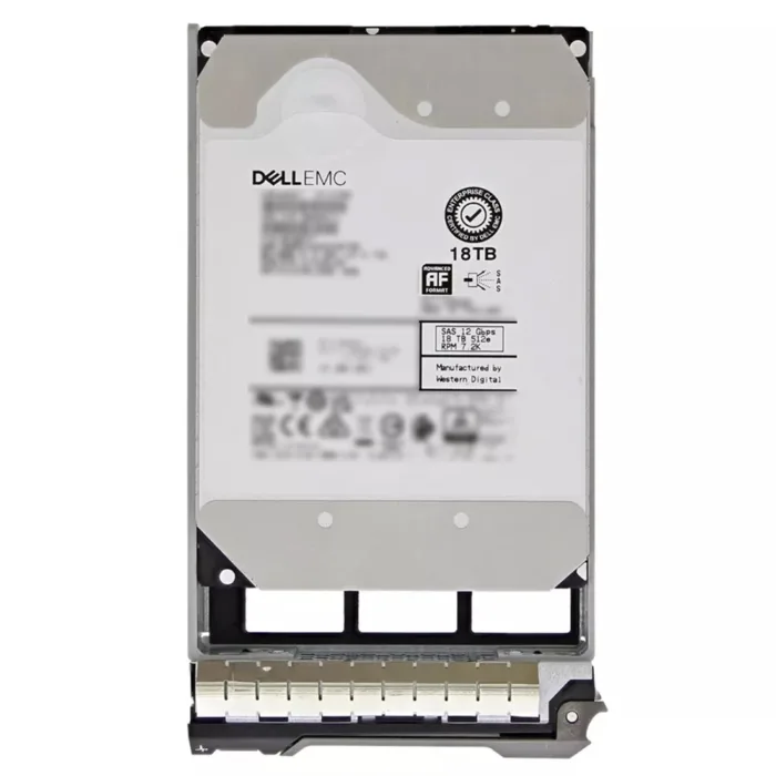 For DellEMC 400-BKZX 18TB 7.2K RPM SAS 12Gbps 512e 3.5inch Hot-Plug Hard Drive with Kit