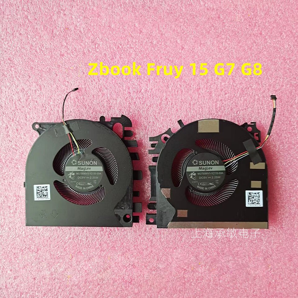 Original CPU GPU Cooling Fan DC5V 0.5A For HP Zbook Fury 15 G7 G8 M17046-001