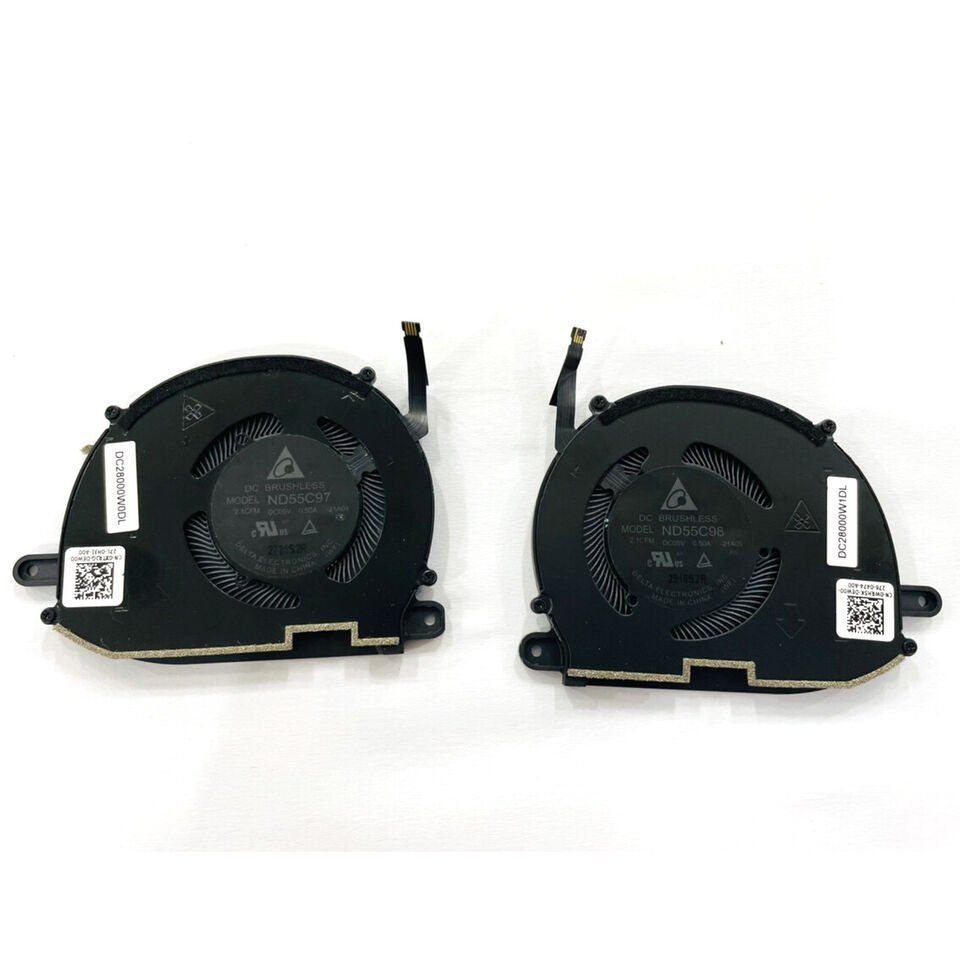 Original For Dell XPS 13 PLUS XPS 9320 CPU GPU Cooling Fan DC5V XTRJG WRH5K