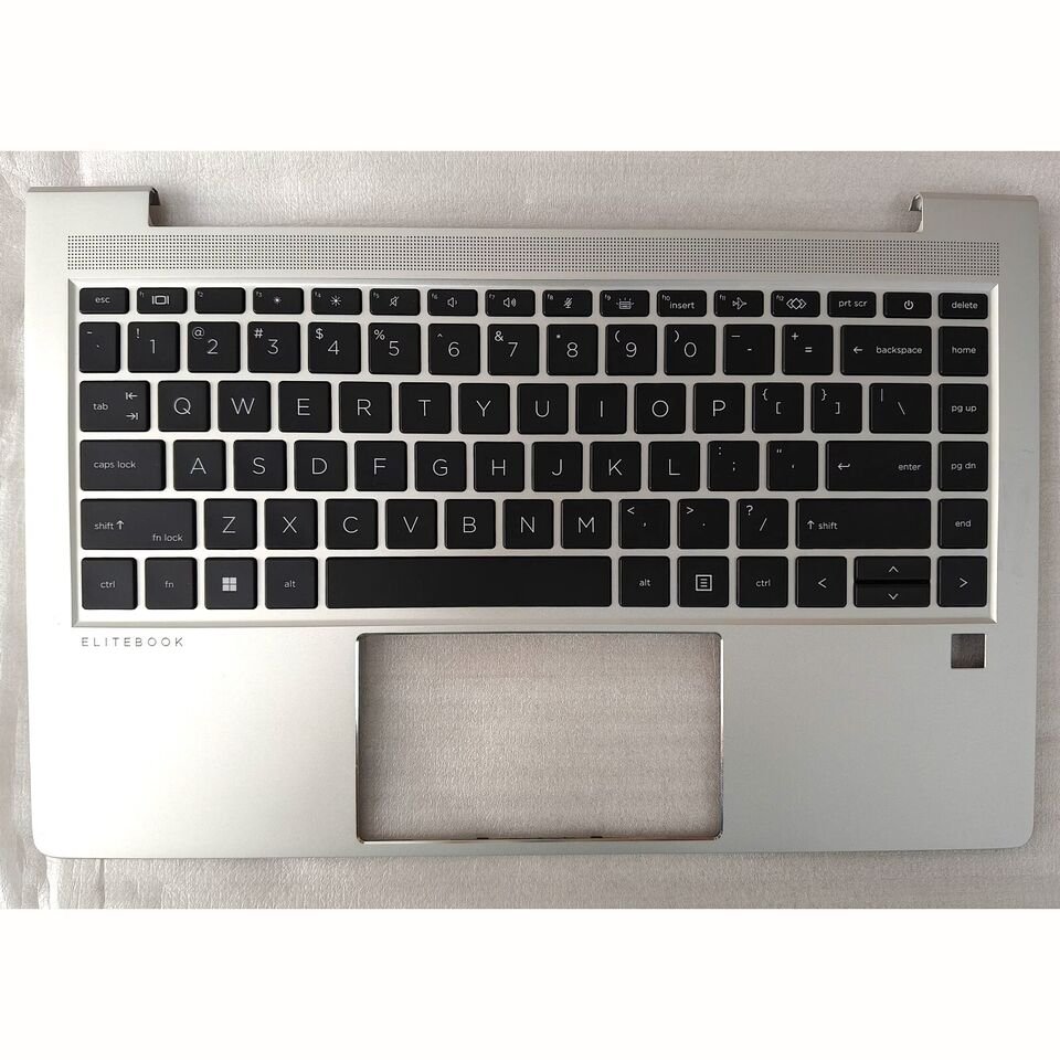 Original Palmrest Upper Case US Non Backlit KB For HP Elitebook 640 G10 N45427-001