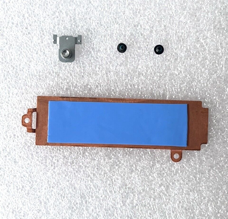Original M.2 NVME 2280 SSD Bracket Caddy & Heatsink For Dell Alienware M17 R5 AMD