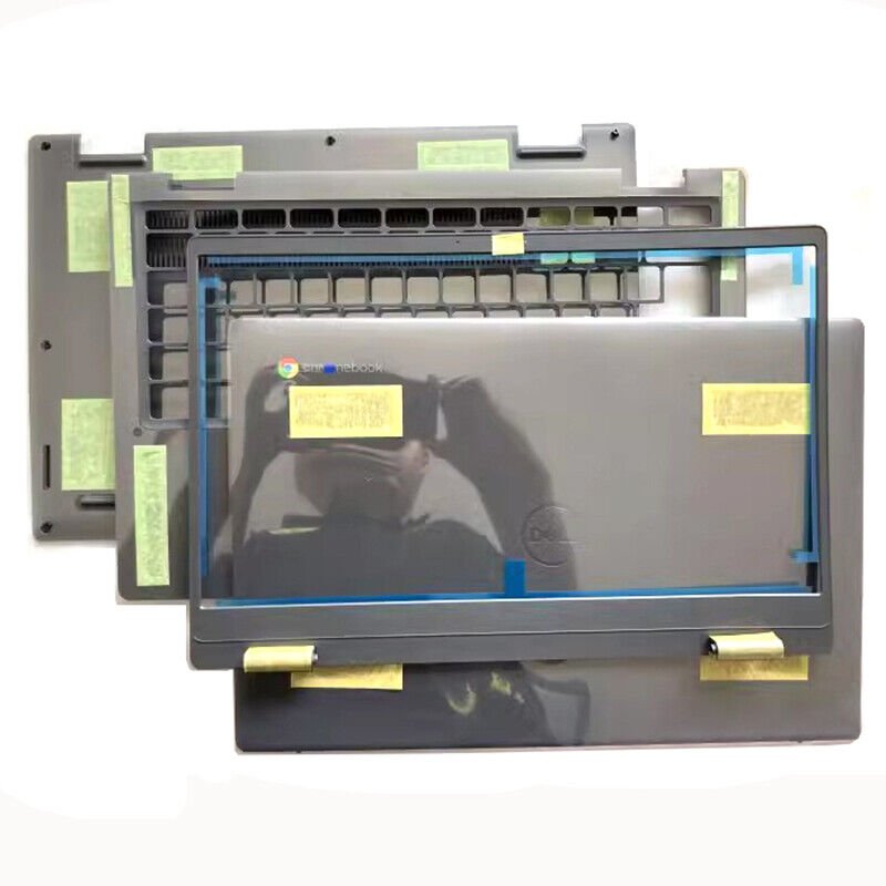 Original Lcd Back Cover Bezel Palmrest Bottom Case For Dell Latitide 3445 Chromebook