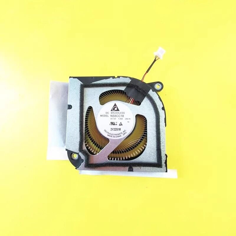 Original For Acer Laptop N20C11 Cooling Fan NS8CC18-20L14 DC12V 1A Metal Leaf