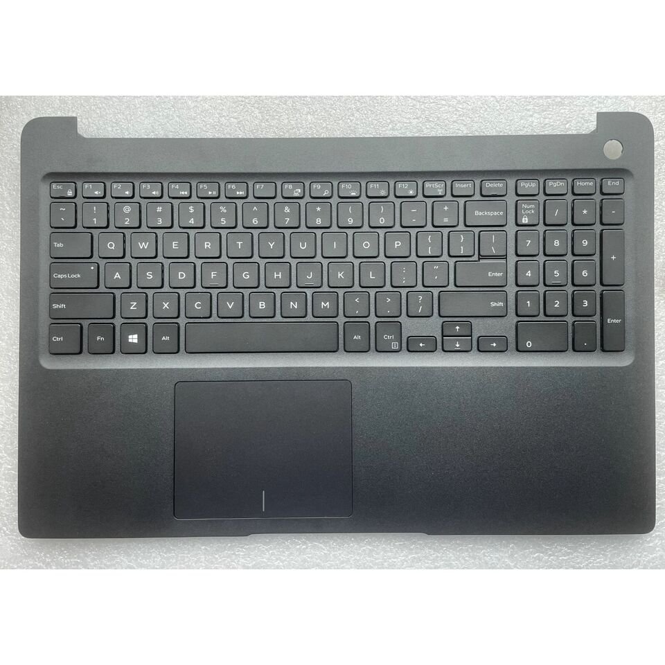 Original Palmrest Upper Case US Backlit Keyboard For Dell Latitude 3500 E3500 0XPXMR