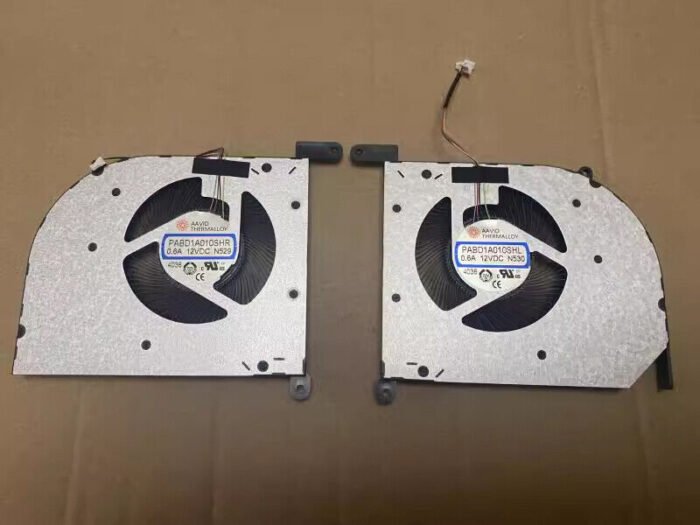 Original For MSI Stealth 18 AI Studio A1V MS-1831 CPU GPU Fan PABD1A010SHR N529 N530