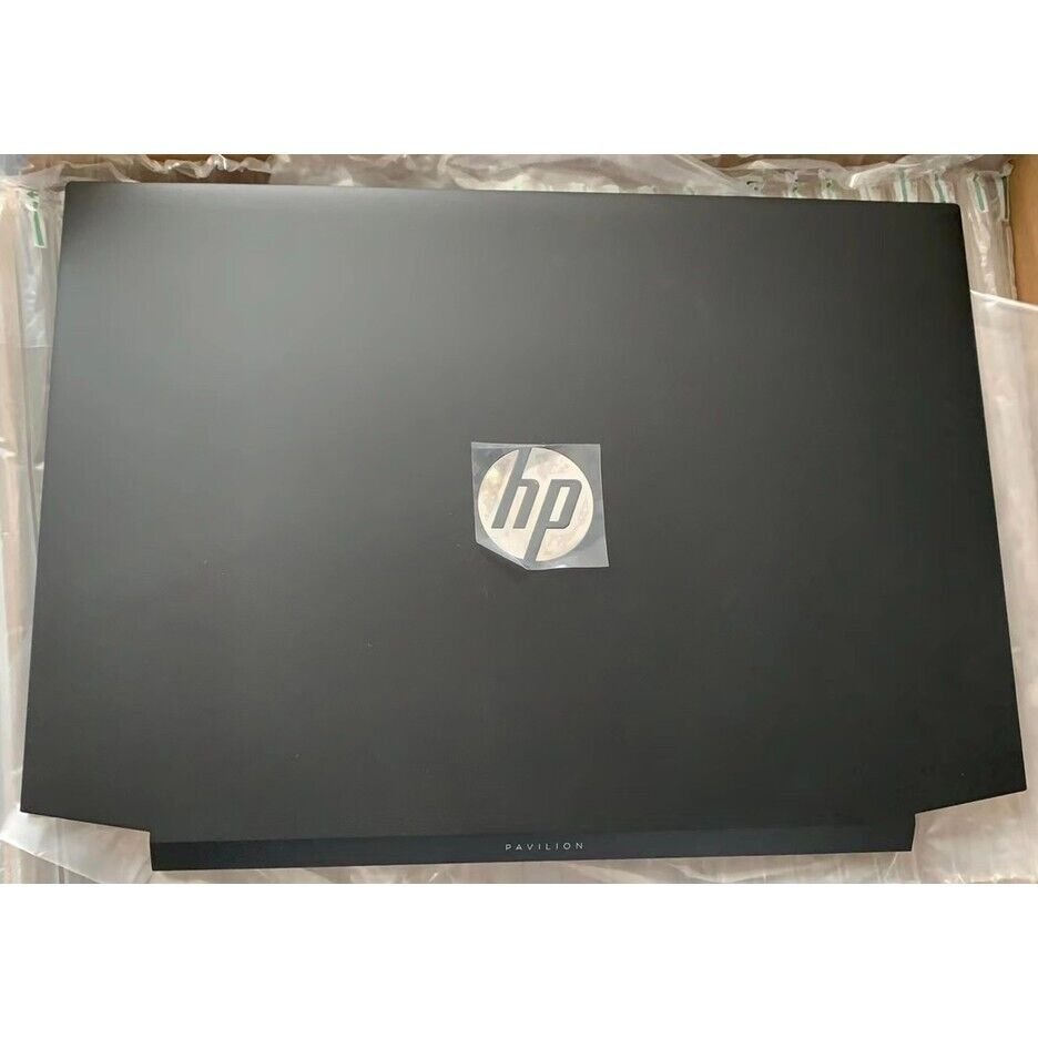 Original Lcd Rear Back Cover Top Case For HP Pavilion Gaming 15-EC Laptop Silver Logo
