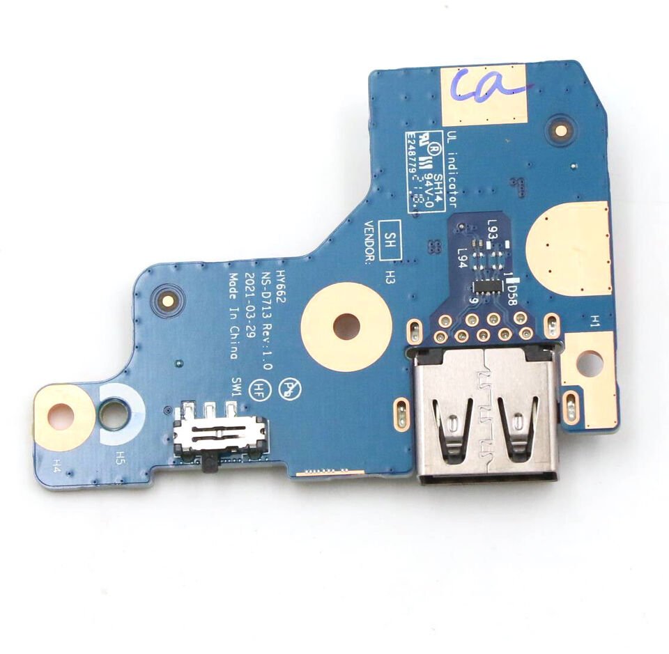 Original USB Board NS-D713 For Lenovo Legion 5 Pro-16ITH6H Laptop 82JD 5C50S25214