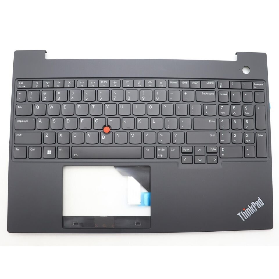 Original Palmrest Upper Case US Backlit Keyboard For ThinkPad E16 Gen1 21JN 21JQ 21JT