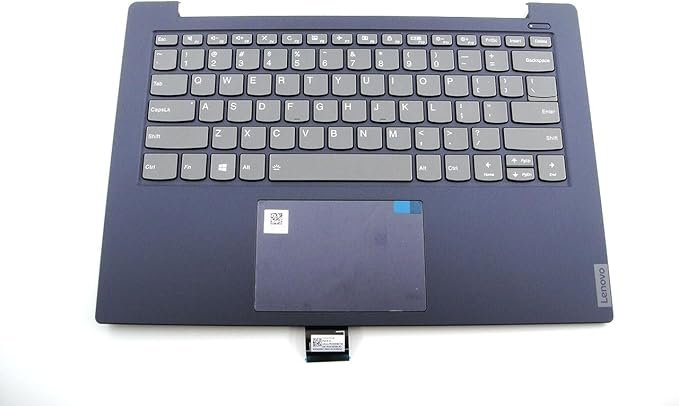 Lenovo ideapad S340-14IWL 14IIL 14IML 14API Palmrest Keyboard Bezel US English Non-Backlit Blue 5CB0S18461