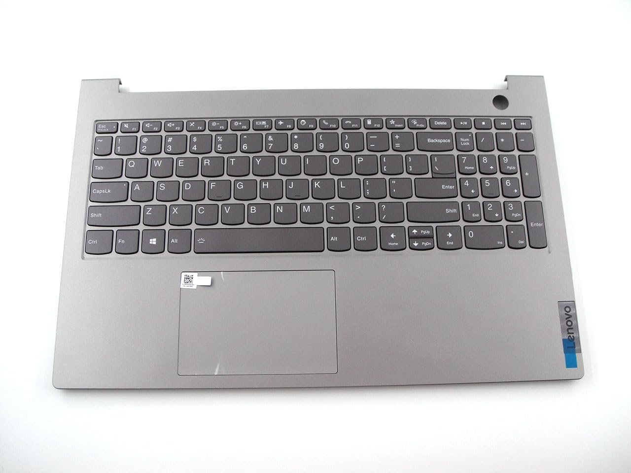Lenovo ThinkBook 15 G2 ARE Palmrest Keyboard Bezel US Backlit MG Gray 5CB1B34810