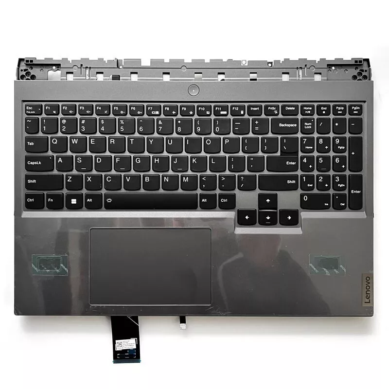 Lenovo Legion 5 Pro-16ACH6H 16.0" Palmrest Keyboard Bezel US Backlit 5CB1C14884