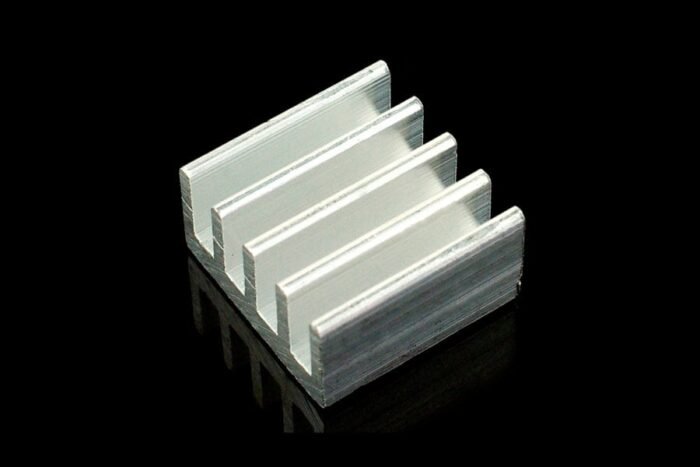Original AL Heat Sink (With adhesive tape) - 13*13*7mm - PartsCountry