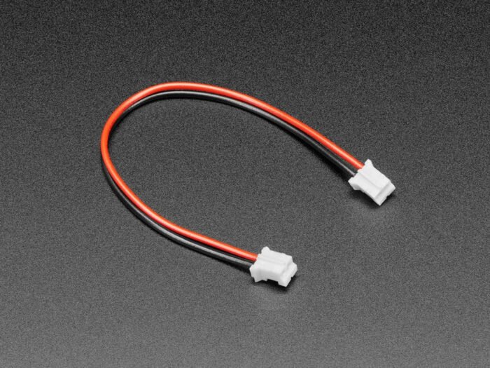 Original JST-PH 2-pin Jumper Cable - 100mm long - PartsCountry