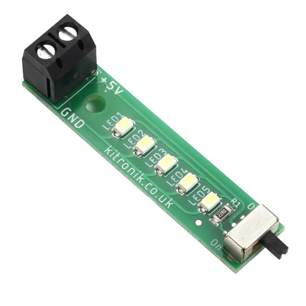 Original Rugged Metal On/Off Switch with White LED Ring (563mm White On ...