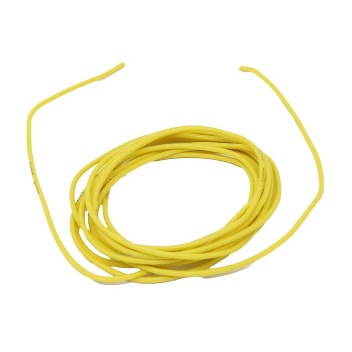 Original Silicone Cover Stranded-Core Wire - 2m 26AWG Yellow - PartsCountry