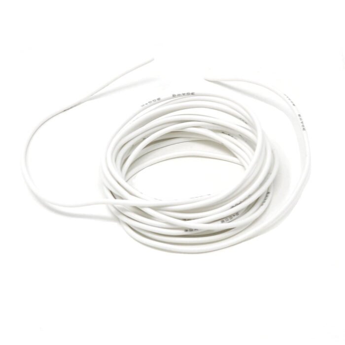 Original Silicone Cover Stranded-Core Wire - 2m 30AWG White - PartsCountry