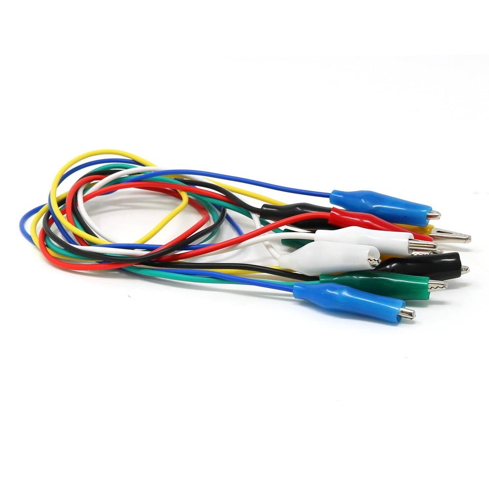 Original Small Alligator Clip Test Lead (set of 6) - PartsCountry