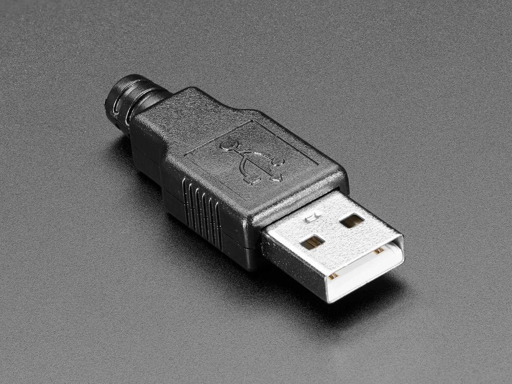 Original USB DIY Connector Shell - Type A Male Plug - PartsCountry