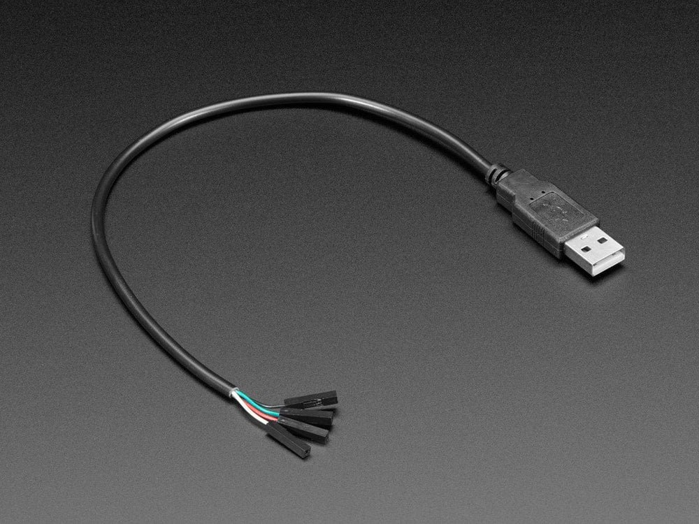 Original USB Type A Plug Breakout Cable with Premium Female Jumpers (30cm long) - PartsCountry